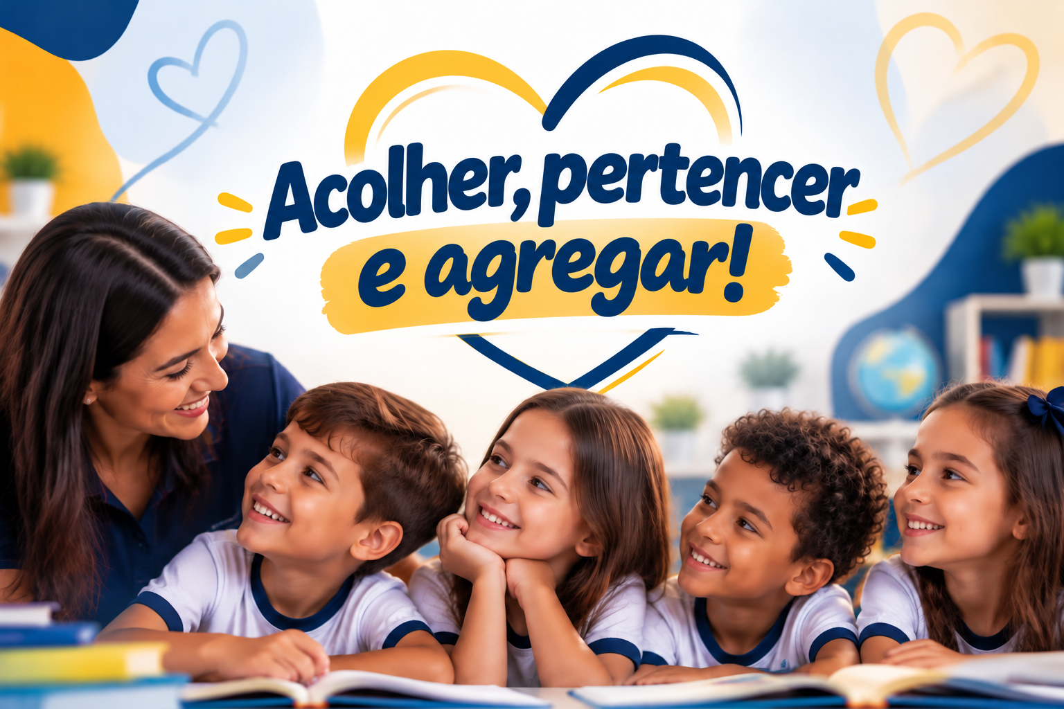 Acolher, pertencer e agregar!: professora e crianças em um momento de aprendizagem